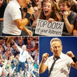 At an age when most icons slip quietly into legend, Bruce Springsteen did the unthinkable — he exploded onto the Manchester stage like a man possessed.