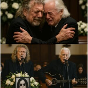 It Was The Kind Of Moment That Felt Frozen In Time — Robert Plant And Jimmy Page, Two Legends Of Led Zeppelin, Standing Side By Side Once Again,.. nabeo