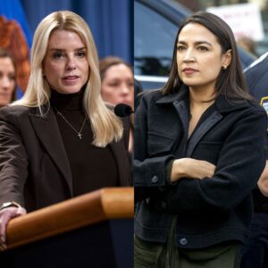 🧨 “She’s Just an Actress Online!” — Pam Bondi Publicly Calls Out AOC, But What AOC Said Next Left the Room Stunned