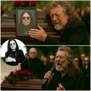 As the Funeral Hall Fell Silent, Robert Plant Stepped Forward… And Turned a Farewell Into Something Eternal