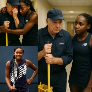 LATEST NEWS: Tennis Star Coco Gauff Discovers Her Old School Janitor Still Working at 79 Years Old and Surprises Everyone