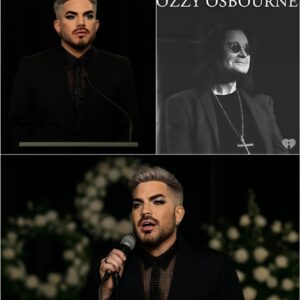 BREAKING NEWS: “Adam Lambert Silently Walks Into Ozzy Osbourne’s Funeral, Sings Just One Song — Then Leaves the Chapel Breathless with a Final Gesture No One Will Ever Forget…” nh