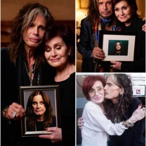 Sharon Osbourne had not yet had time to dry her tears when Steven Tyler suddenly appeared – without knocking, without invitation. nh