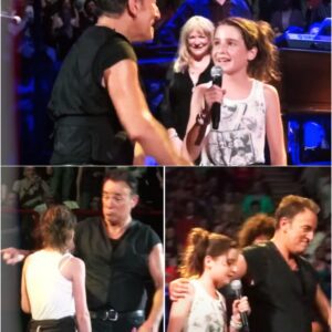 Bruce Springsteen Stops His Paris Show to Pull a Young Fan Onstage for “Waiting on a Sunny Day,” Turns the Entire Arena Into One Unforgettable, Soul-Stirring Moment of Pure Magic and Human Connection