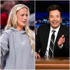 “Unprecedented Chaos on NBC: Jimmy Fallon and WNBA Star Sophie Cunningham’s Explosive On-Air Brawl Forces Live Broadcast Shutdown—Both Dragged Off Stage as Audience and Producers Left in Utter Shock!”