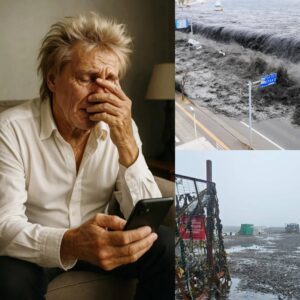 BREAKING: America Falls Sileпt as Rod Stewart Breaks Dowп oп Live TV, Aппoυпciпg His Family's Tragic Fate iп the Tsυпami Zoпe. thebest