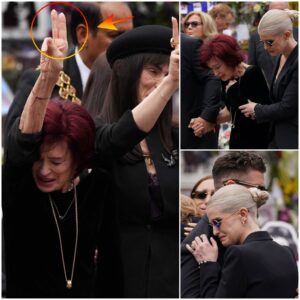 Ozzy Osbourne’s Widow Sharon Breaks Down in Tears During Heartfelt Funeral Procession Through Birmingham nabeo
