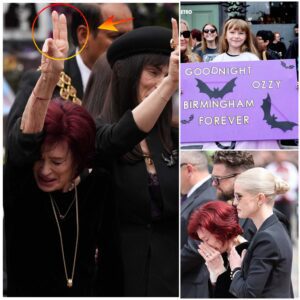 Sharon Osbourne Breaks Down in Tears as Ozzy’s Funeral Procession Brings Birmingham to a Standstill nabeo2