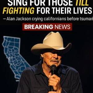 "If This Is the Last Time I Sing, I Will Sing for the Souls Fighting Between Life and Death" — Alan Jackson Breaks Down as He Sends a Heartfelt Message to Californians Before the Tsunami Hits. ws
