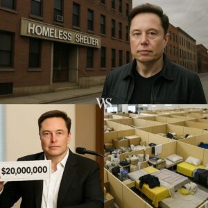 BREAKING NEWS: Tech Billionaire Elon Musk Shocks the World by Donating $20 Million to Homeless Charities Worldwide! "Innovation is useless if people are still sleeping on sidewalks." ws
