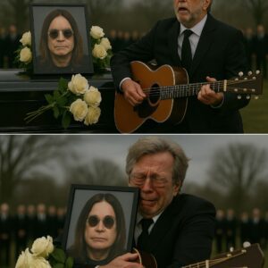 Eric Clapton’s Heartbreaking Tribute Performance Brings Silence to Ozzy Osbourne’s Funeral ws