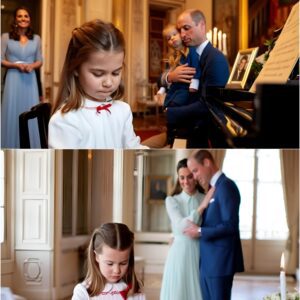 “Thank you, Mum… for loving us in all the quiet ways.” On their wedding anniversary, in a softly lit room deep within the palace, Princess Charlotte stepped up to the piano