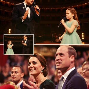 A Moment Of Royal Magic! Michael Bublé Wipes Away Tears As Princess Charlotte Elizabeth Diana Joins Him Onstage For A Once-In-A-Lifetime Duet Of “Home”