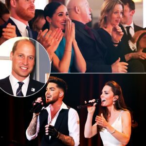 At a Private Concert, Adam Lambert and Kate Middleton Dazzled the Limited Crowd With an Unexpected Duet. Kate’s Elegant Grace and Adam’s Edgy
