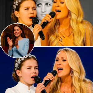 TEARS AT THE PALACE: Princess Charlotte and Carrie Underwood Deliver Emotional Duet at Princess Diana’s Birthday Memorial — Kate and King Charles Moved to Tears nh