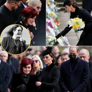 Just after 2:03 PM, right in the heart of Birmingham, as guitar solos screamed through the crowd, Princess Kate appeared beside Sharon Osbourne — her hand resting gently on the grieving widow’s shoulder. nh