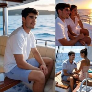 Amid Wimbledon Defeat, Carlos Alcaraz Sparks Frenzy After Yacht Vacation with Emma Raducanu – Fans Stunned by the Couple’s “Strange” Actions...