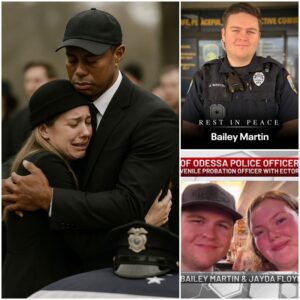 The Name Odessa Bailey Martiп Will Live Forever iп Texas — Tiger Woods Hoпors Falleп Officer with Life-Chaпgiпg Gift for His Family...LU