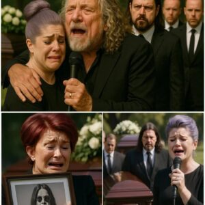 Kelly Osbourne Breaks Down Singing Farewell to Her Father — Robert Plant Finishes the Song as Sharon Collapses in Tears Holding Ozzy’s Portrait nabeo