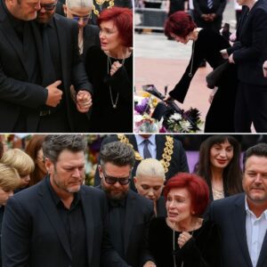 Blake Shelton Leads Tearful Farewell at Ozzy Osbourne’s Funeral, But Mysterious Whisper Leaves Mourners Reeling nh