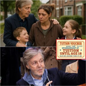 Paul McCartney Noticed a Single Mom Walking Her Kids to School — and What He Did Next Changed Everything - nh