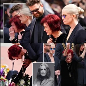 Ozzy Osbourne’s Funeral: Sharon Osbourne Breaks Down In Birmingham As Thousands Pay Tribute