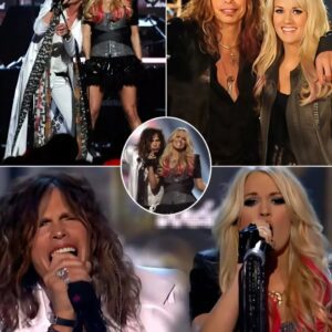 "Carrie Underwood and Steven Tyler Ignite the Stage with Epic Performance of 'Undo It' and 'Walk This Way'" nh