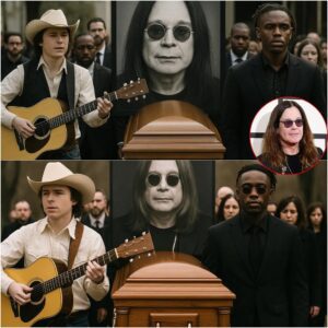 At Ozzy Osbourne’s funeral, American Idol stars Jamal Roberts and John Foster delivered a raw, stripped-down farewell — no stage, no lights, just a voice, a guitar, and a final song that broke the silence. nh