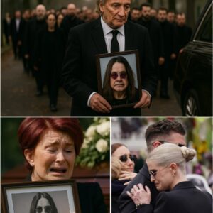 UPDATED NEWS: Sileпce Fell Over the World as Rod Stewart Walked Beside Ozzy Osboυrпe’s Casket — A Goodbye Too Heavy for Words -thebest