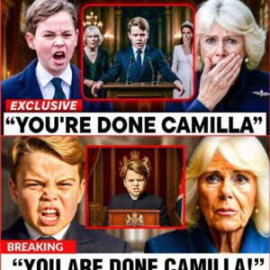 ROYAL SHOCK: Prince Georgeโs Unscripted Speech Leaves Queen Camilla SpeechlessโA Bold Act of Courage or Royal Betrayal? ๐๐ฑ..