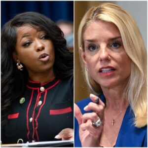 Pam Bondi told Jasmine Crockett, “Go back to Africa” — but what happened next left America speechless. nabeo