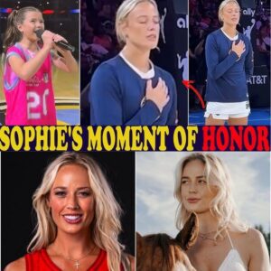 Sophie Cunningham Captivates the Nation with Her Soulful Rendition of the National Anthem in an Unforgettable Arena Moment...