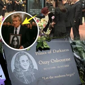 EMOTIONAL SCENE: Rod Stewart Silently Arrives to Say Goodbye to Ozzy Osbourne — No Words, No Spotlight