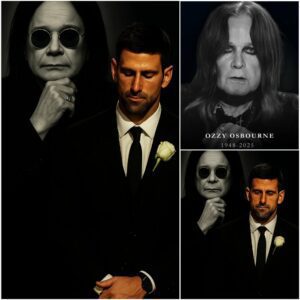 He Didn’t Come to Speak—Novak Djokovic’s Silent Farewell to Ozzy Osbourne Leaves Mourners in Tears...