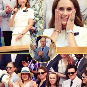ALL EYES ON KATE: Princess Middleton Stuns Wimbledon with Angelic Return—Then Leaves 15,000 in Tears as She Quietly Sings “You’ll Never Walk Alone” in a Moment That Shook the World