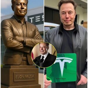 BREAKING: Elon Musk "Immortalized in Bronze" as Tesla Unveils Monumental Statue Honoring His Revolutionary Impact on the Global Electric Vehicle Movement — Tesla Calls It the 'Immortal Symbol' of a Future Beyond Imagination...! 🤯