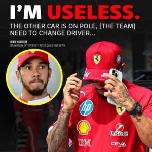 BREAKING: “I’m Absolutely Useless” — Lewis Hamilton Speaks Out After a Disastrous Qualifying at the Hungarian GP! Ferrari Takes Pole While Hamilton Exits the Track in Silence — A Mental Blow or a Hidden Message Before the Storm? 💥