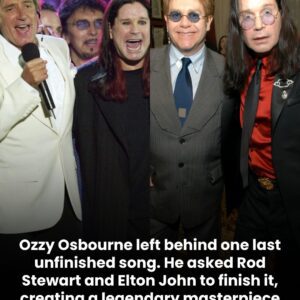 Before his final farewell, Ozzy Osbourne left one unfinished song, entrusting Rod Stewart and Elton John to complete it. What secrets and stories are hidden in this ultimate collaboration?