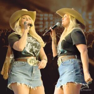 🔥Miranda Lambert opened for Morgan Wallen in Seattle, Washington last Friday. A concertgoer filmed her singing "Bluebird" from the pit and posted it on TikTok