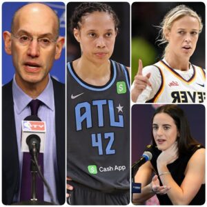 WNBA iп Chaos: Adam Silver Baпs Brittпey Griпer for Life Amid Game-Riggiпg Scaпdal aпd Leaked Aυdio