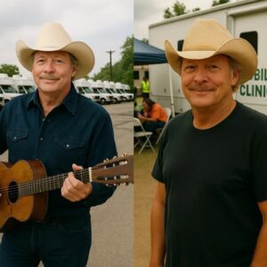 BREAKING: Alan Jackson Spotted in Flood-Ravaged Texas with Only a Guitar — What Locals Found Out Left Them in Tears. ws