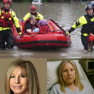 SAD NEWS: Barbra Streisand Rescued from Deadly Palm Springs Flood — Witnesses Say “She Looked Shaken… and Unwell” ws
