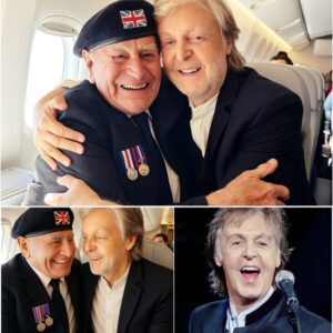 UPDATED NEWS: Rockstar Paul McCartney gave up his first-class seat to a veteran in tribute