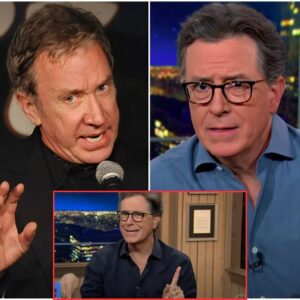 “OH WOW, CBS IS SPENDING A BILLION TO TEACH US THAT MEN CAN STILL FIX SINKS AND AVOID PRONOUNS.” — STEPHEN COLBERT’S SHOCKING SARCASM IGNITES FIRESTORM OVER $1 BILLION TIM ALLEN-SHOW! п