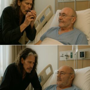 Steven Tyler’s Emotional Hospital Visit to Phil Collins: A Heartfelt Performance of “Dream On” nh