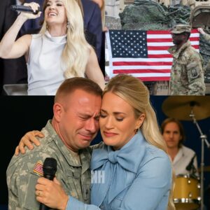 Carrie Underwood Silently Walks Into Military Base — What Happened Next Left This Soldier in Tears congchua