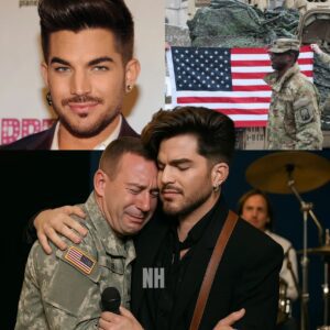 Adam Lambert Silently Walks Into Military Base — What Happened Next Left This Soldier in Tears congchua