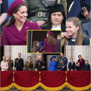“MUMMY, I LOVE YOU” Princess Charlotte’s TOUCHING Gesture for Mum Catherine on the Buckingham Balcony STEALS Fans’ Hearts! See All the Best Moments and Photos from the Celebration Below 👇👇