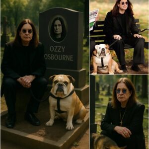 Loyal Dog Refuses to Leave Ozzy Osbourne’s Grave for Days — The Photo That Stunned the World congchua