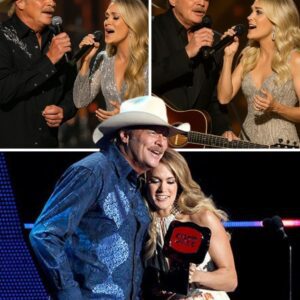 CARRIE UNDERWOOD’S TEARFUL ALAN JACKSON TRIBUTE: ‘HE INSPIRED MY DREAM – NOW I SING WITH HIS VOICE IN MY HEART congchua